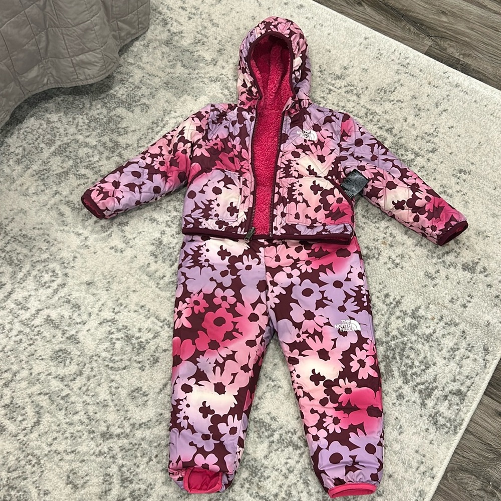 The North Face reversible set